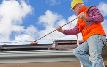 South Harting soft wash roof cleaning